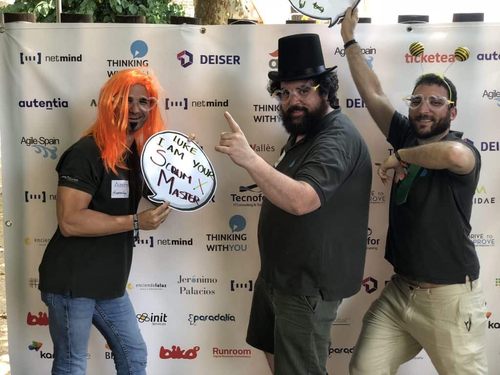 Nacho Navarro, Alberto Serrano y Jerónimo Palacios