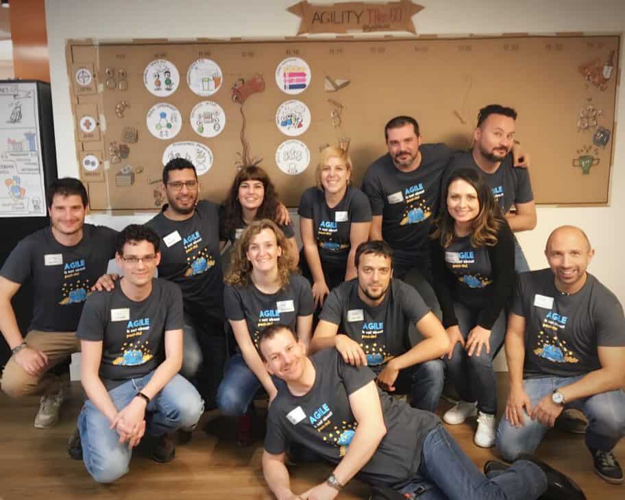 Organización del evento Agility TRes60