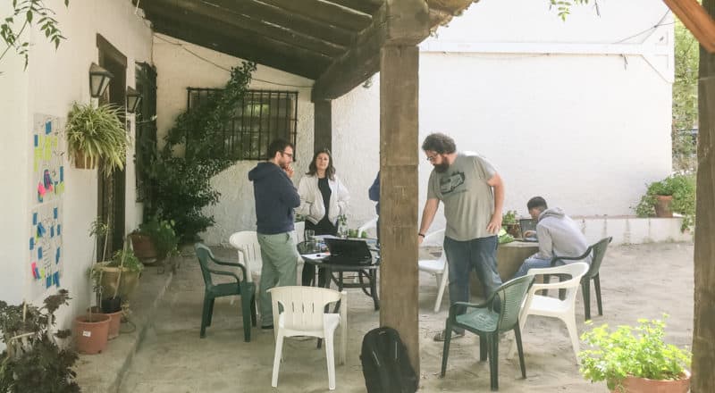 Jerónimo Palacios & Associates off-site meeting at Jaen